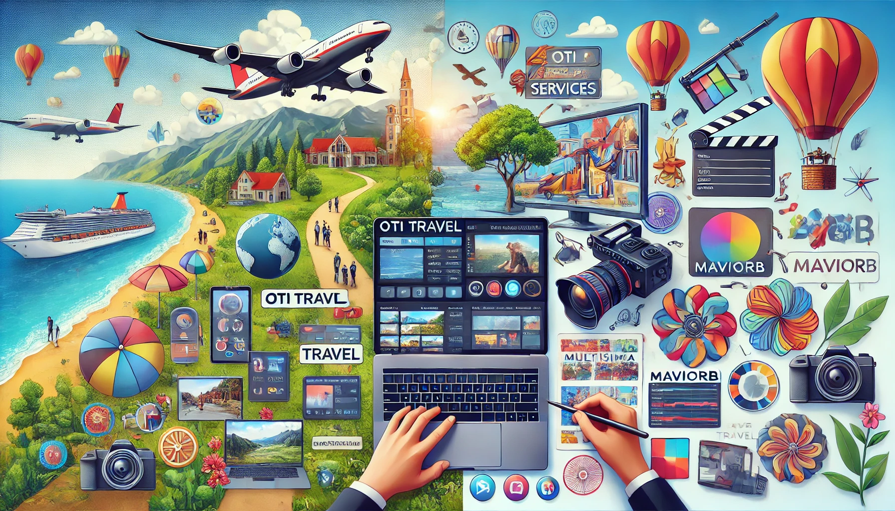 Elevate Your Travel Experience with OTI Travel and Maviorbs Multimedia Services